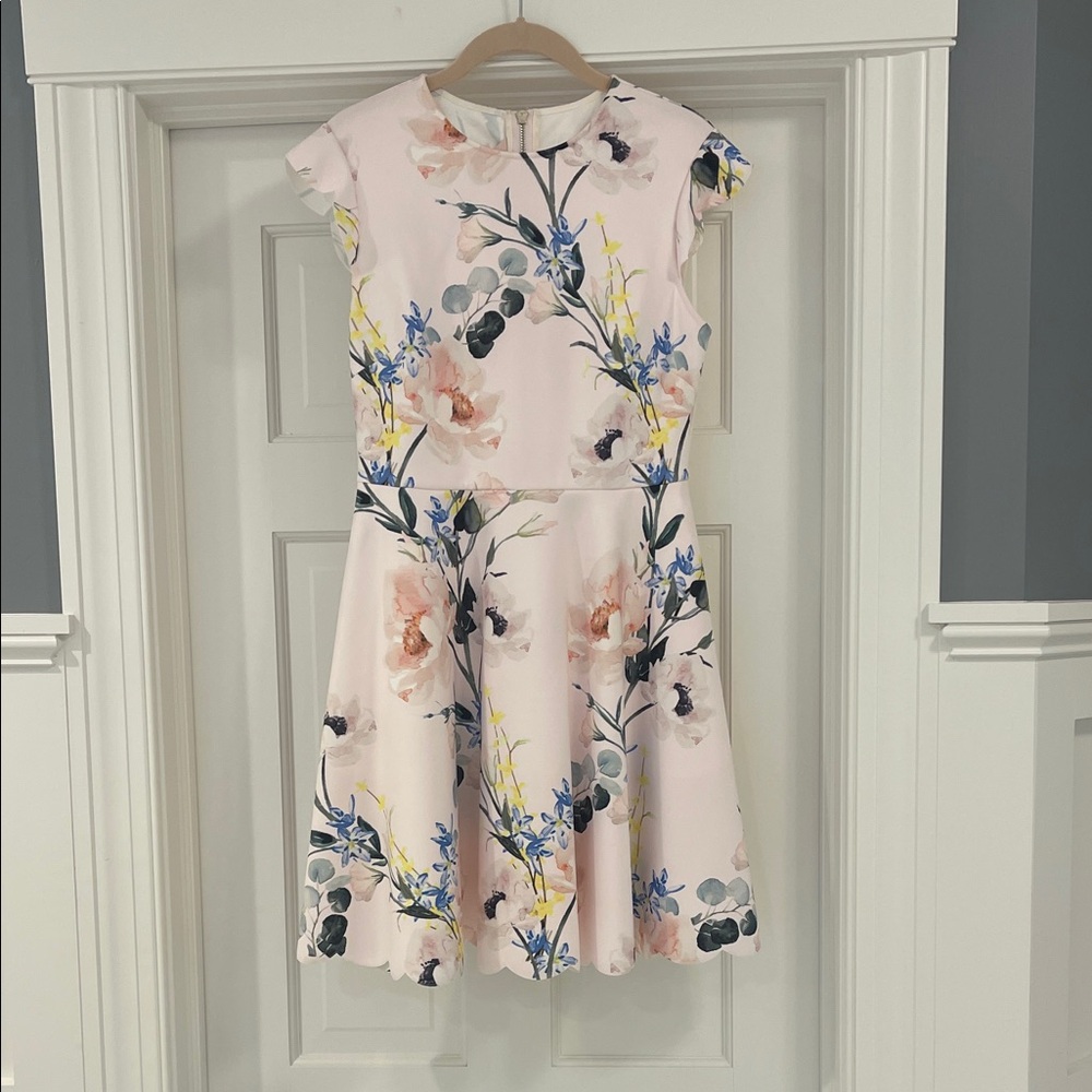 Ted Baker Women’s Floral Dress - pink - size 2